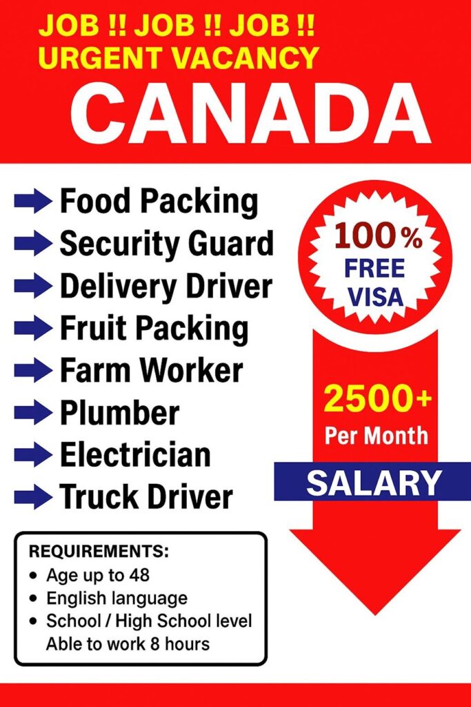 Maple Leaf Company Canada Jobs