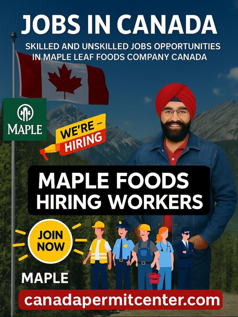Maple Leaf jobs in Canada